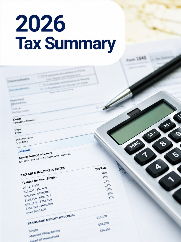 2026 Tax Summary