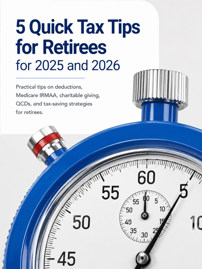 5 Quick Tax Tips for Retirees